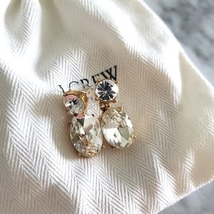 J.Crew drop stone earrings
